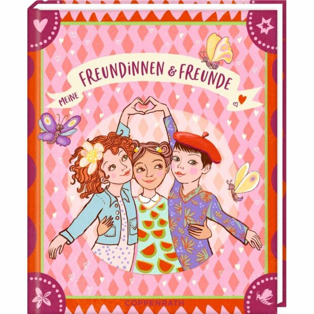 Coppenrath Freundebuch: Mädchen - Meine Freundinnen & Freunde