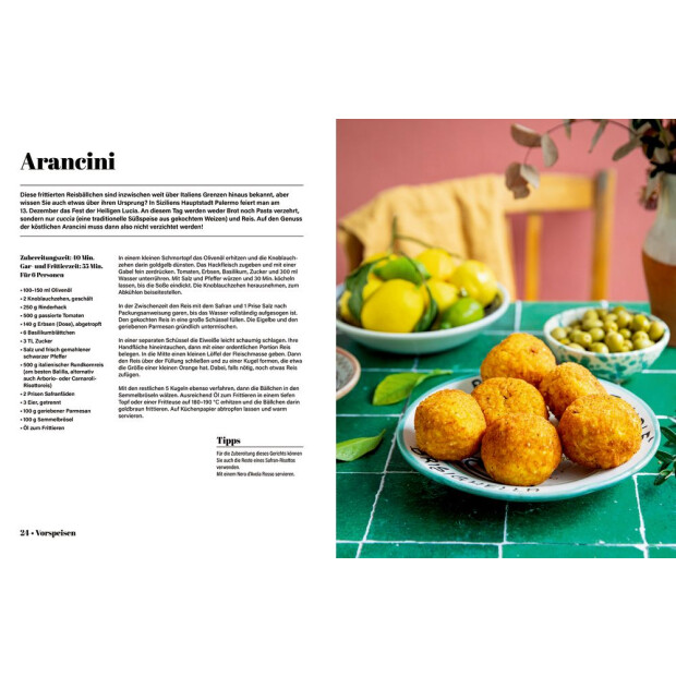 Coppenrath Kochbuch Sizilien - Traditionelle Rezepte von der italienischen Insel