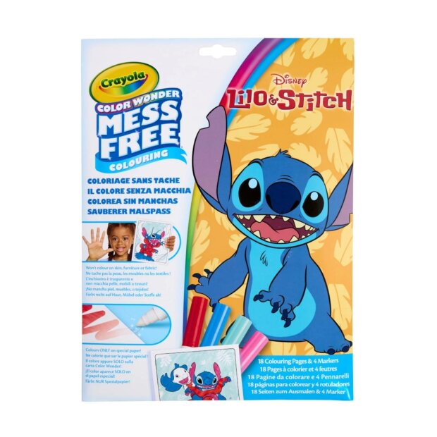Crayola Color Wonder Malspass Lilo & Stitch