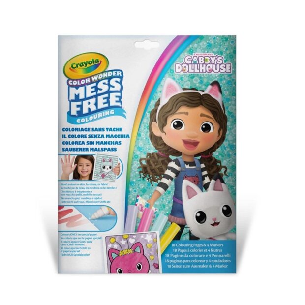 Crayola Color Wonder Malspass Gabbys Dollhouse