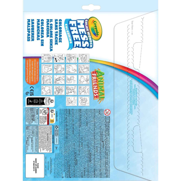 Crayola Color Wonder Malspass Tierfreunde