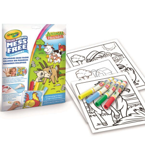 Crayola Color Wonder Malspass Tierfreunde