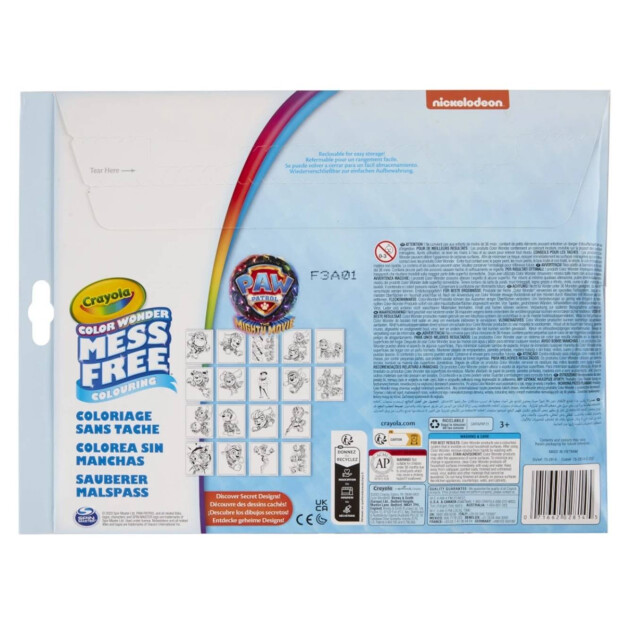 Crayola Color Wonder Malspass Paw Patrol