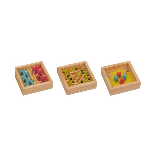 Coppenrath Die Spiegelburg Holz-Geduldsspiel Bunte Geschenke