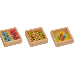 Coppenrath Die Spiegelburg Holz-Geduldsspiel Bunte Geschenke