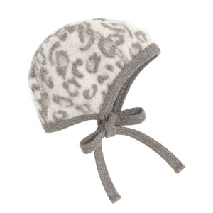 HUTTEliHUT 100% Wolle Baby-Häubchen - Camel Melange...