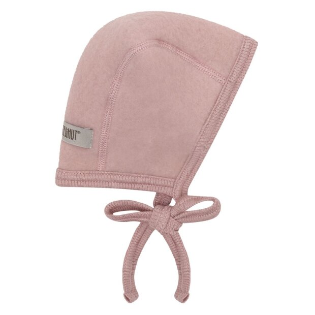 HUTTEliHUT 100% Wolle Baby-Häubchen - Mahogany Rose