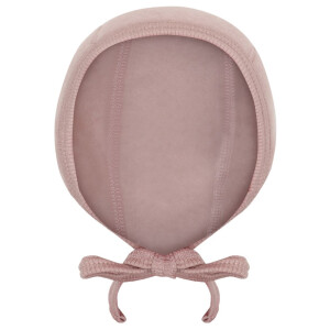 HUTTEliHUT 100% Wolle Baby-Häubchen - Mahogany Rose