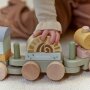 Little Dutch Holz Zug Eisenbahn - Safari Friends