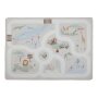 Little Dutch Teppich Autospielmatte  - Safari Friends beige