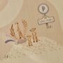 Little Dutch Teppich Autospielmatte  - Safari Friends beige