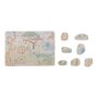 Little Dutch Holz Sound Puzzle - Safari Friends grün