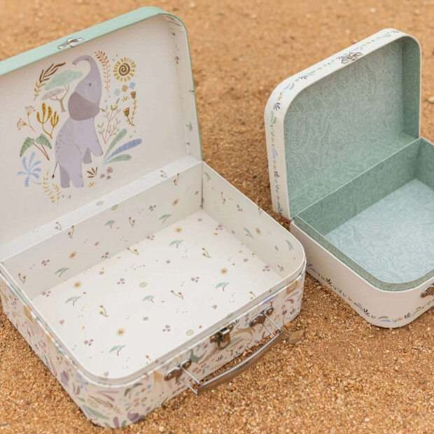 Little Dutch 2er Set Koffer - Safari Friends