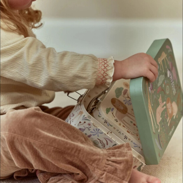 Little Dutch 2er Set Koffer - Safari Friends