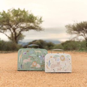 Little Dutch 2er Set Koffer - Safari Friends