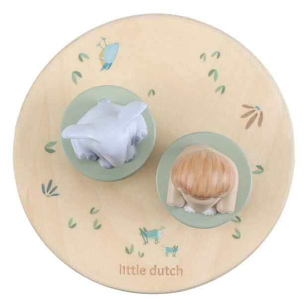 Little Dutch Spieluhr - Safari Friends grün