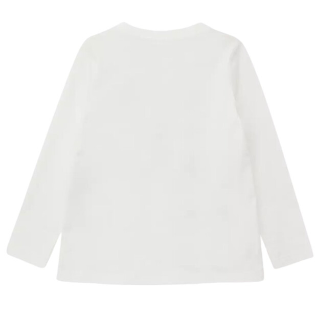 S.Oliver T-Shirt im A-Shape Pferd - off-white placed print