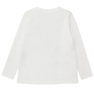 S.Oliver T-Shirt im A-Shape Pferd - off-white placed print