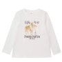S.Oliver T-Shirt im A-Shape Pferd - off-white placed print