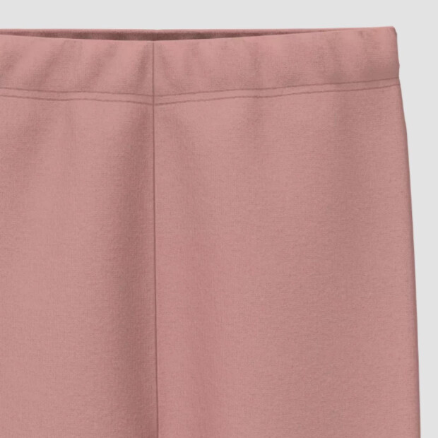 S.Oliver Slim-Leg-Leggings aus kuscheligem Fleece mit Elastikbund - pale rose
