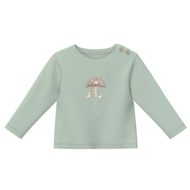 S.Oliver Baby T-Shirt Pilz - mint placed print