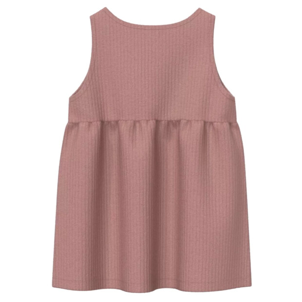 S.Oliver Baby Kurzes Kleid mit Innenbody mit Raffung und aufgesetzter Tasche - pale rose