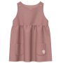 S.Oliver Baby Kurzes Kleid mit Innenbody mit Raffung und aufgesetzter Tasche - pale rose