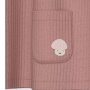 S.Oliver Baby Kurzes Kleid mit Innenbody mit Raffung und aufgesetzter Tasche - pale rose