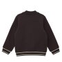 S.Oliver College-Jacke mit Applikation und Kontrastdetails - dark brown