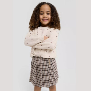 S.Oliver Oversize-Sweatshirt mit floraler Stickerei -...