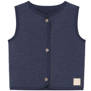 S.Oliver Baby Weste aus Teddy-Plüsch mit...