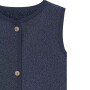 S.Oliver Baby Weste aus Teddy-Plüsch mit V-Ausschnitt - dark blue
