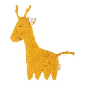 Sigikid Baby Musselin Knister Schnuffeltuch Giraffe