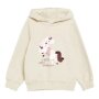 S.Oliver Kuscheliger Hoodie mit Wendepailletten - light beige melange