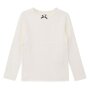 S.Oliver Langarmshirt mit Applikation im Slim Fit - off-white