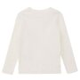 S.Oliver Langarmshirt mit Applikation im Slim Fit - off-white