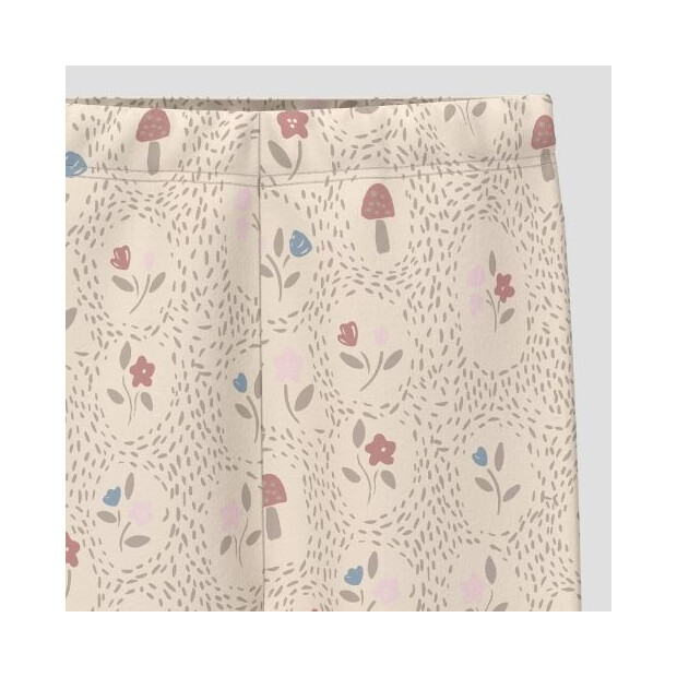 S.Oliver Baby Leggings mit All-over-Print - helles beige