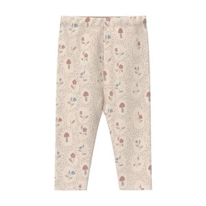 S.Oliver Baby Leggings mit All-over-Print - helles beige