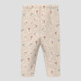 S.Oliver Baby Leggings mit All-over-Print - helles beige