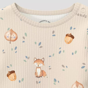 S.Oliver Baby T-Shirt Body mit All-over-Print mit...