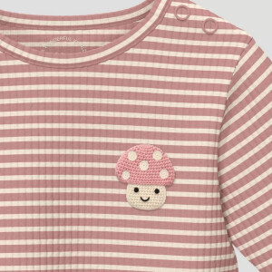S.Oliver Baby Weiches Unisex Rippshirt mit Stickerei -...