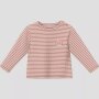S.Oliver Baby Weiches Unisex Rippshirt mit Stickerei - pfirsich