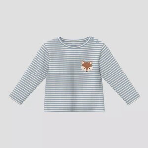 S.Oliver Baby Weiches Unisex Rippshirt mit Stickerei -...