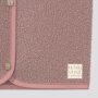 S.Oliver Baby Weste aus Teddy-Plüsch mit V-Ausschnitt - Pale Rose