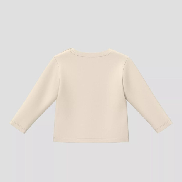 S.Oliver Baby Unisex T-Shirt mit Print Fuchs & Igel - helles beige