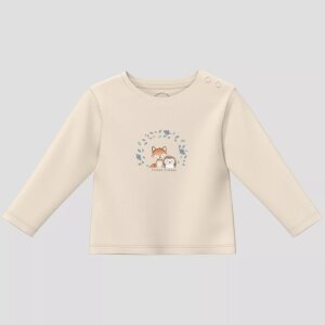 S.Oliver Baby Unisex T-Shirt mit Print Fuchs & Igel -...