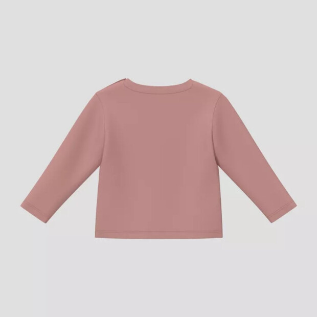 S.Oliver Baby Unisex T-Shirt mit Print Fuchs & Igel - pale rose