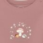 S.Oliver Baby Unisex T-Shirt mit Print Fuchs & Igel - pale rose