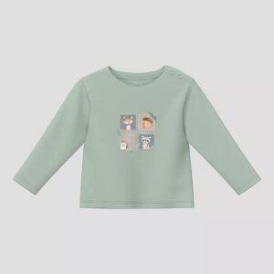S.Oliver Baby Unisex T-Shirt mit Print Fuchs & Igel -...