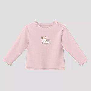 S.Oliver Baby Unisex T-Shirt mit Print Fuchs & Igel -...